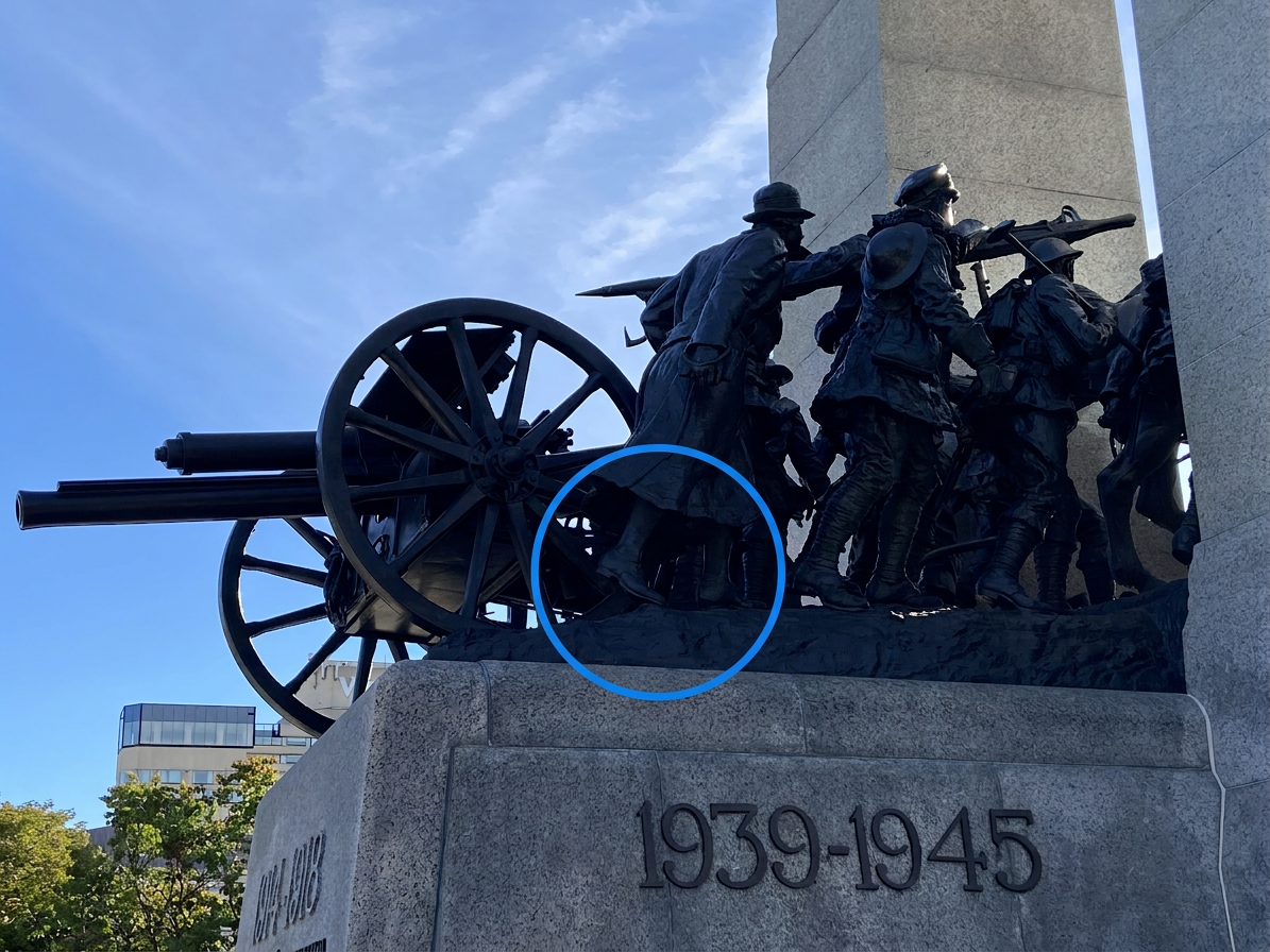 women on memorial